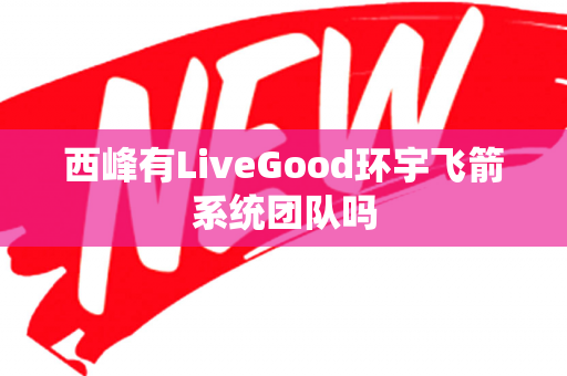 西峰有LiveGood环宇飞箭系统团队吗