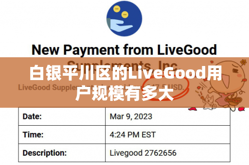 白银平川区的LiveGood用户规模有多大