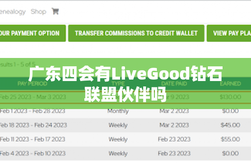 广东四会有LiveGood钻石联盟伙伴吗第1张-美商LiveGood